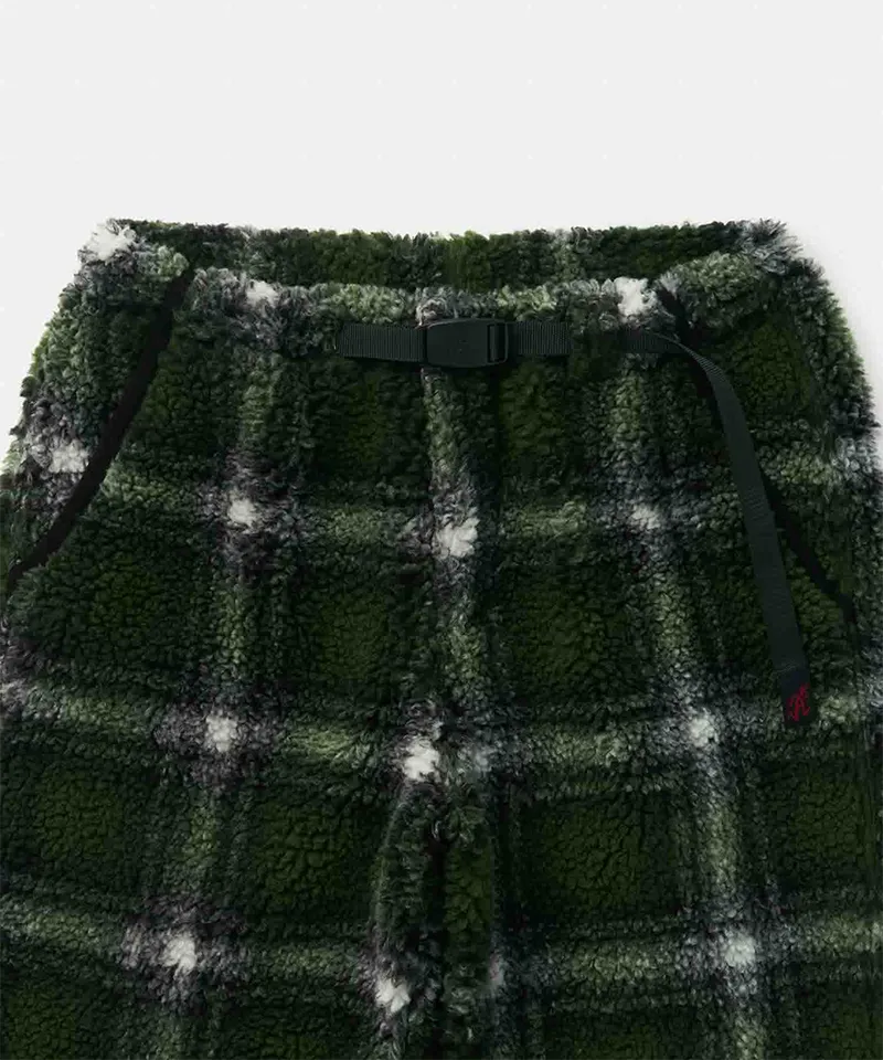 Shadow Plaid Sherpa Pant