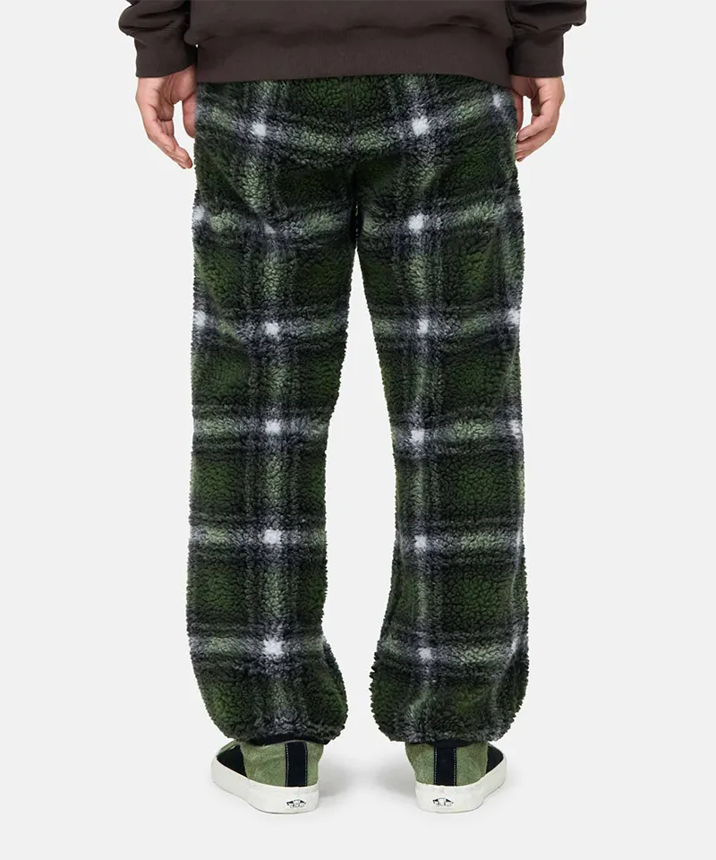 Shadow Plaid Sherpa Pant