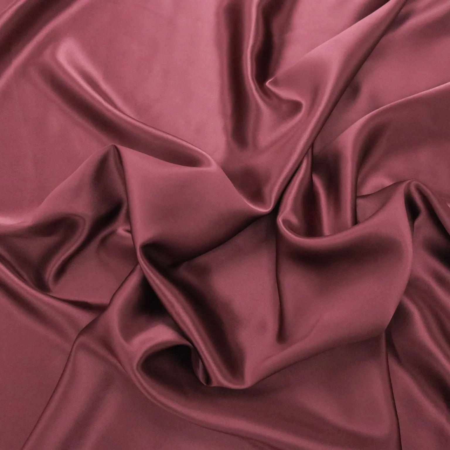 Silk Charmeuse Fabric Burgundy Solid 54 inch 100% Silk