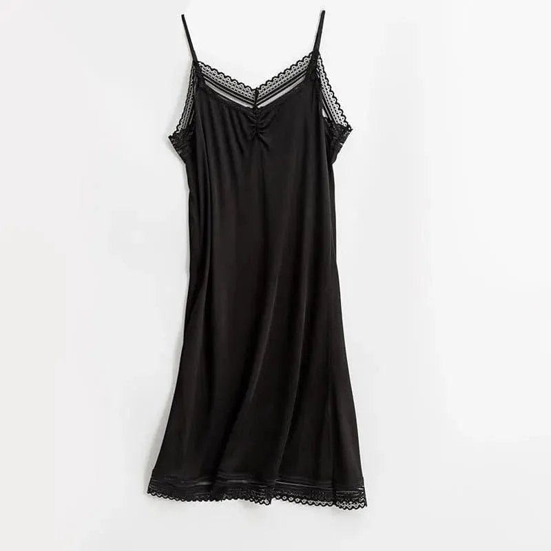 Silk Night Dress - Luxurious and Elegant Nightwear in High Quality Silk