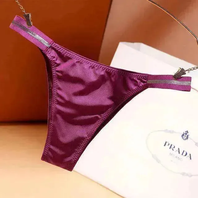 Silky Low-rise Bikini Thong: Soft & Charming!