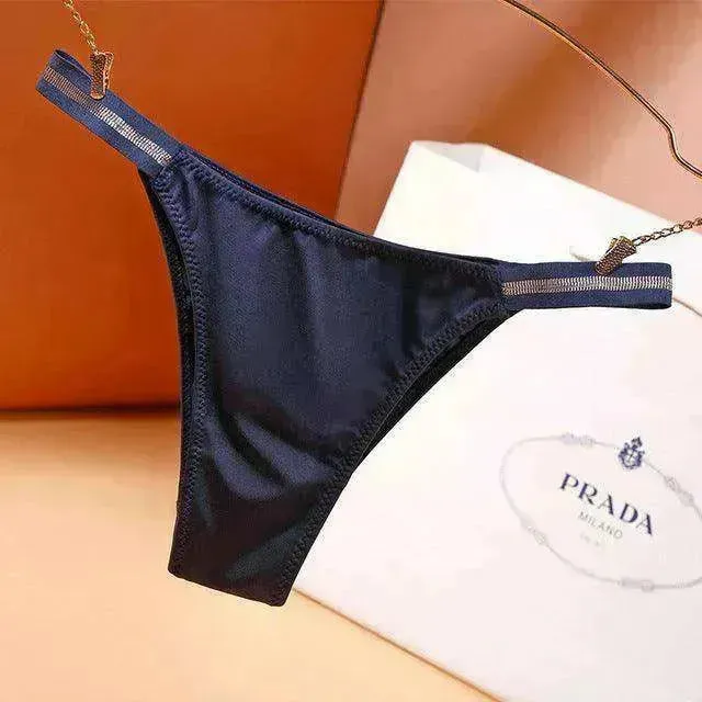 Silky Low-rise Bikini Thong: Soft & Charming!