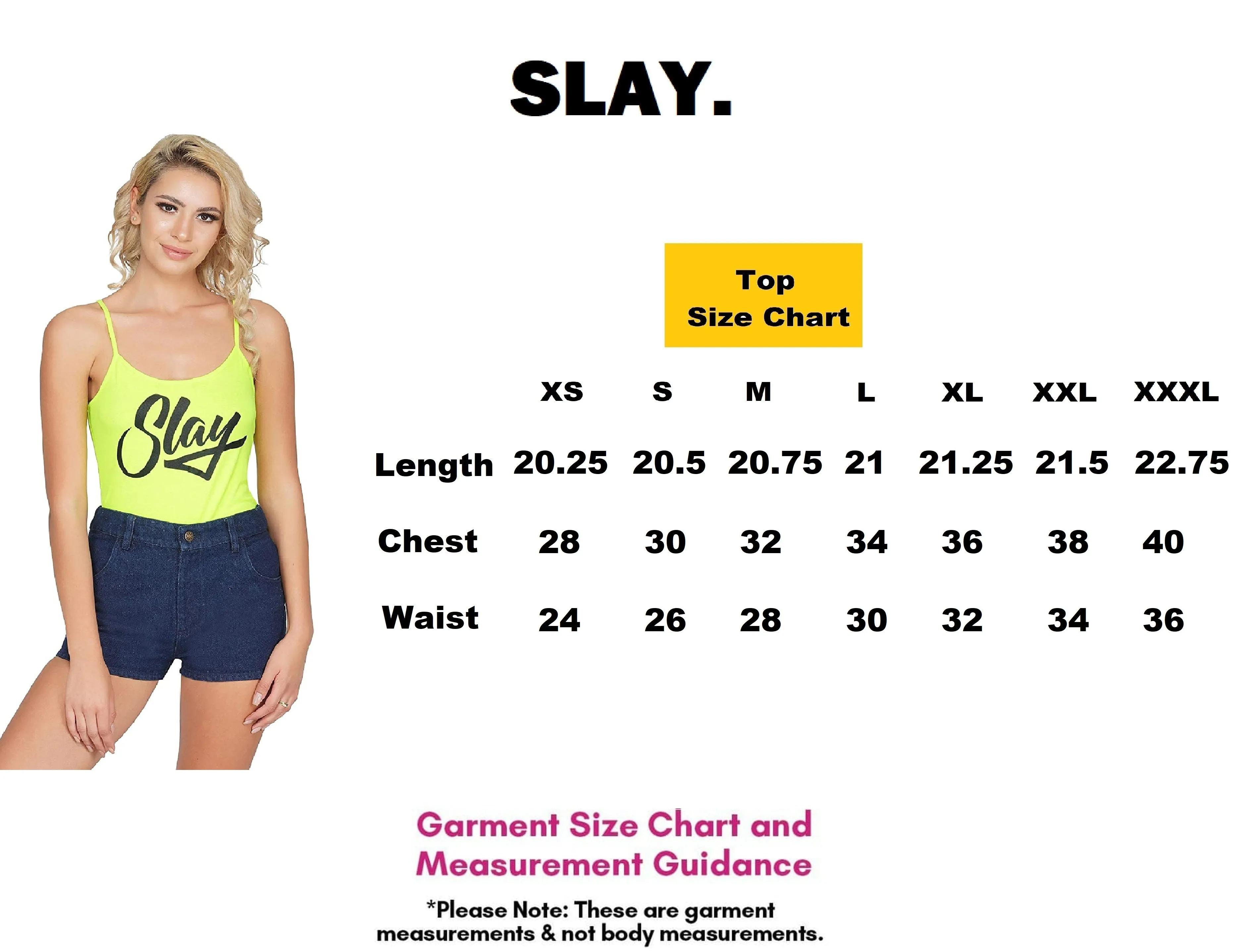 SLAY. Women's Neon Green Printed Camisole