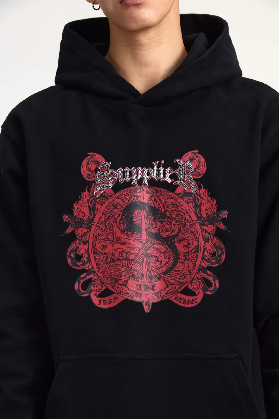 Snake Emblem Hoodie