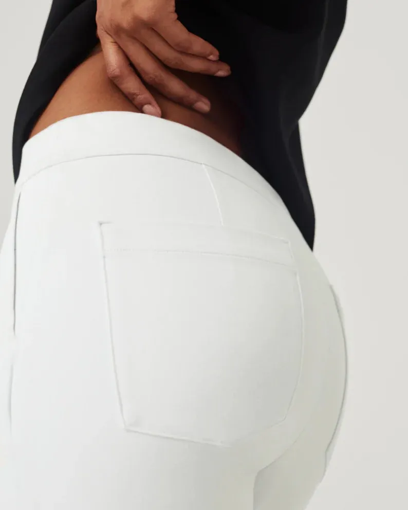 Spanx: On-the-Go Kick Flare Pant -  Classic White