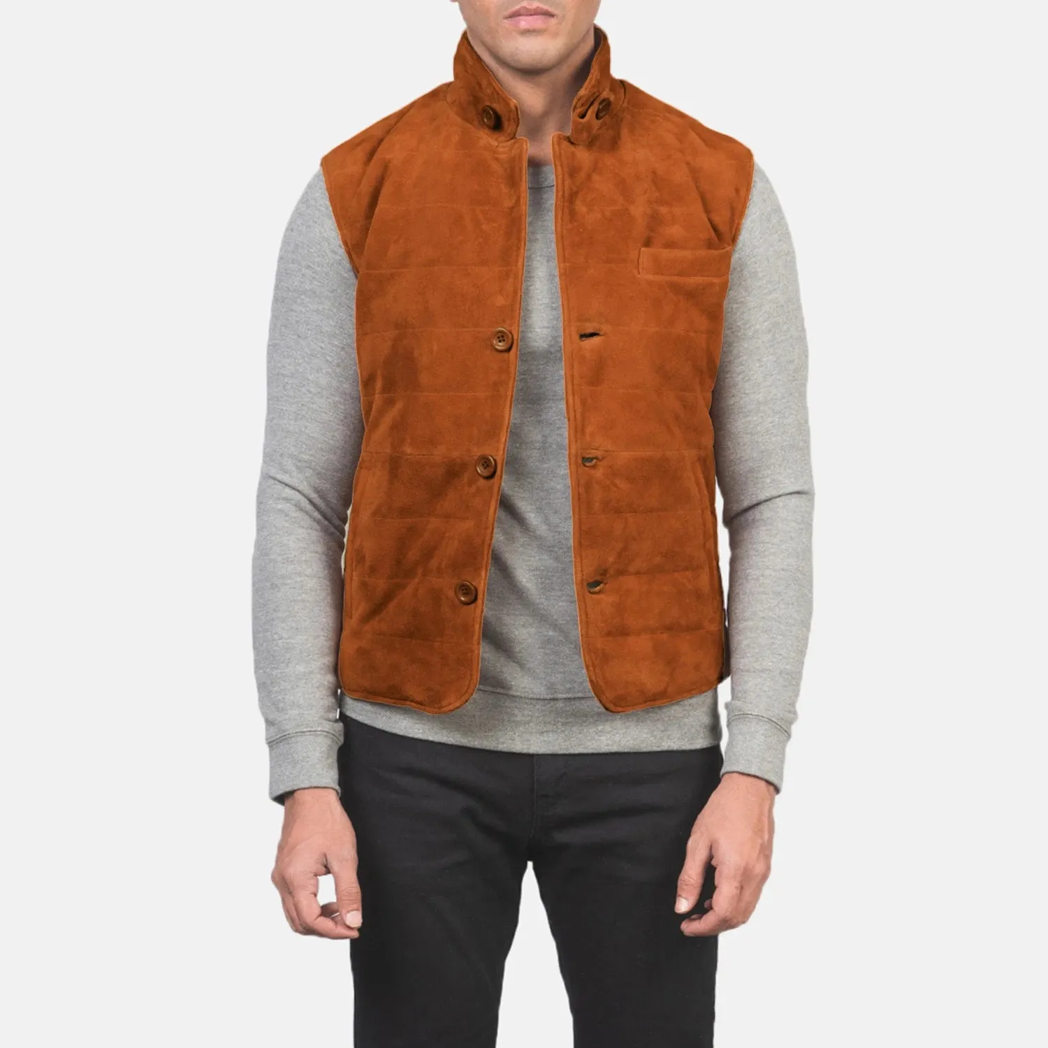 Tony Brown Suede Vest