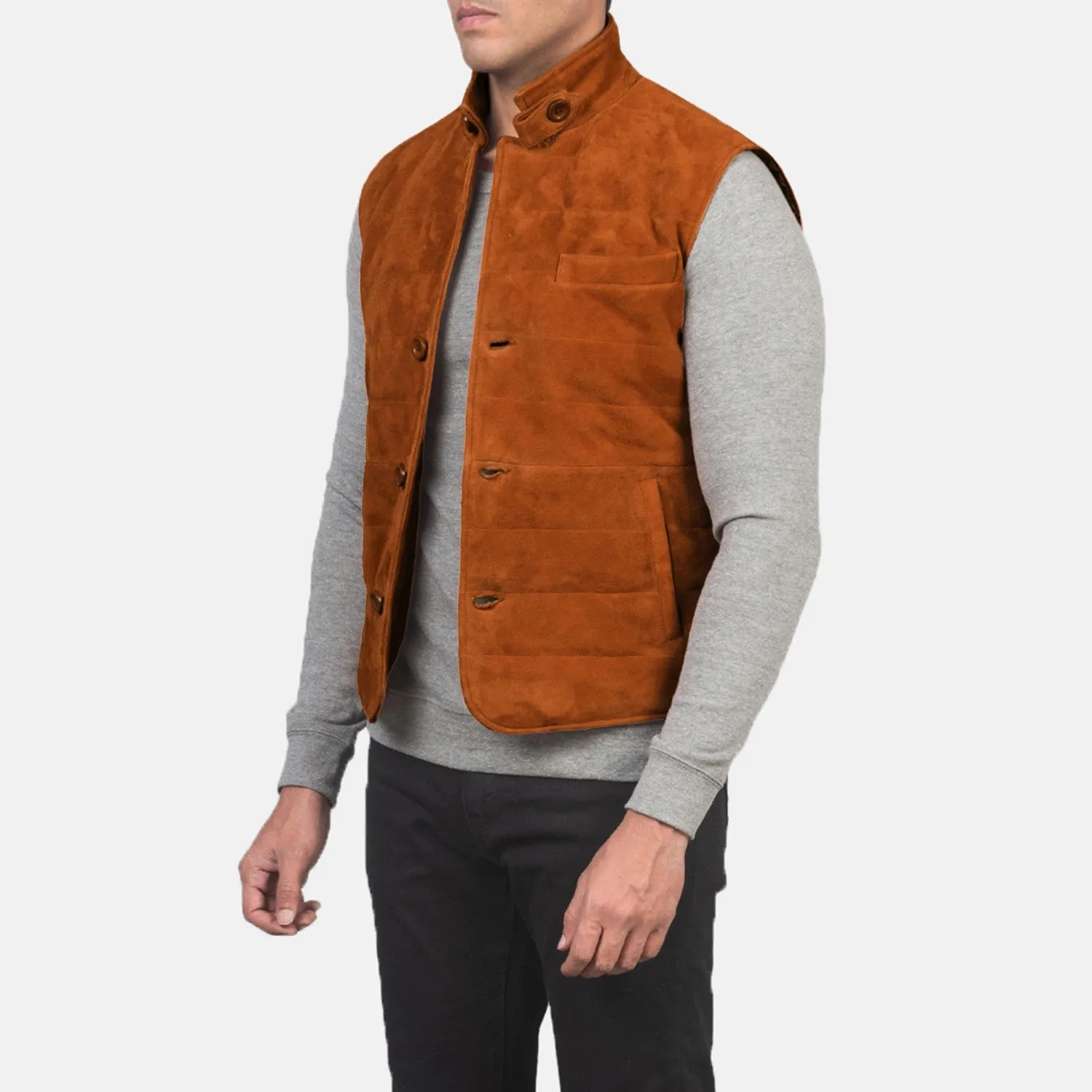 Tony Brown Suede Vest