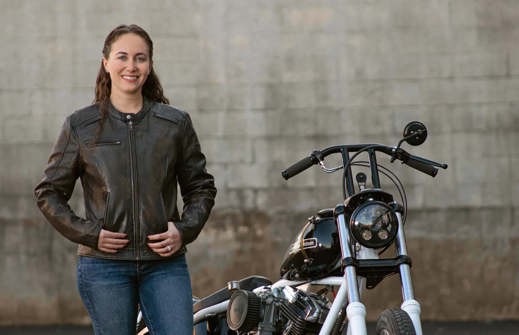 Trickster Motorcycle Leather Jacket