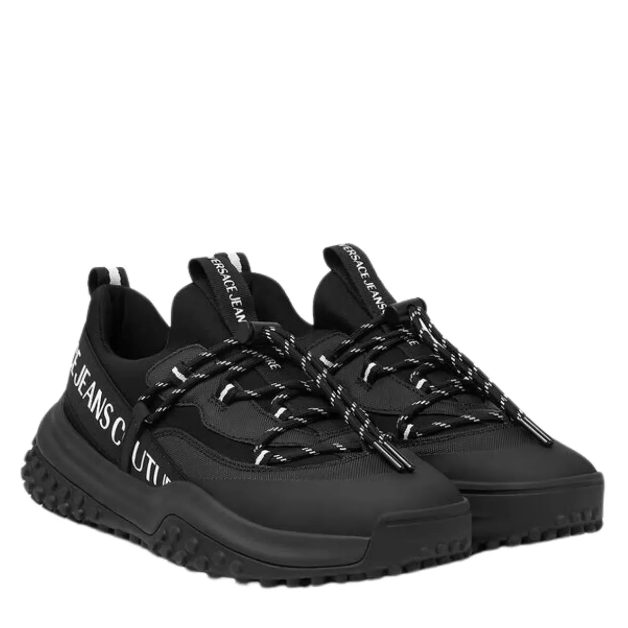 Versace Jeans Couture Hyber Black Trainers