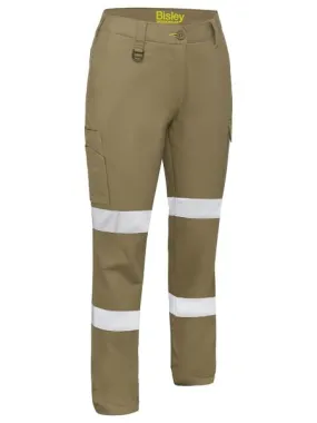 Women’s Taped Stretch Cotton Drill Cargo Pants - BPLC6008T