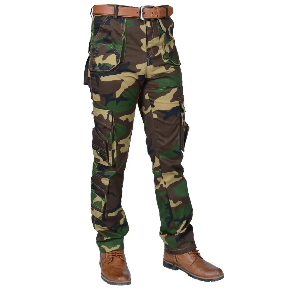 Woodland Camo Combat Cargo Pant