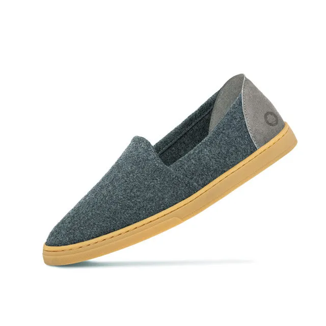 Wool Slip On - Grey