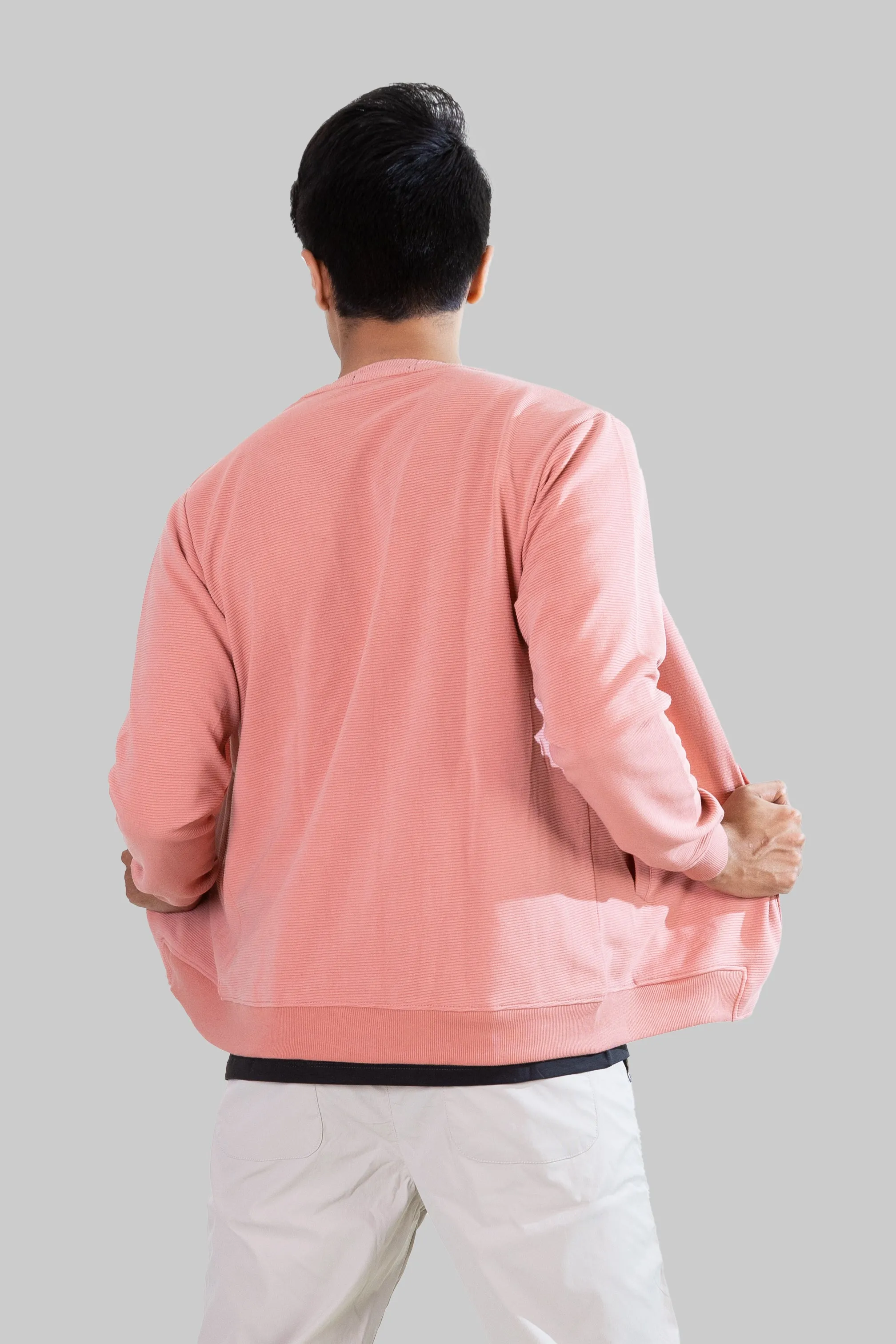 Zip-Up Jacket: Pink